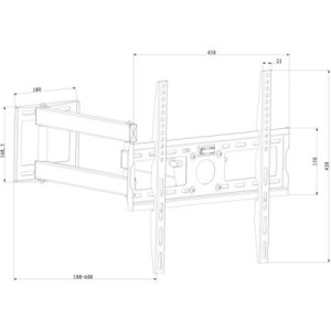 Кронштейн X-Digital STEEL SA345 Black