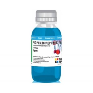 Чернила ColorWay Epson SP R270/290 RX500 TX650 100мл Cyan (CW-EW650C01)