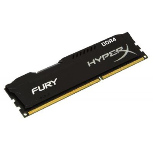 Модуль памяти для компьютера DDR4 8GB 2666 MHz HyperX Fury Black Kingston Fury (ex.HyperX) (HX426C15FB/8)