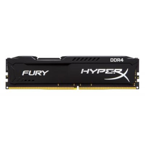 Модуль памяти для компьютера DDR4 8GB 2666 MHz HyperX Fury Black Kingston Fury (ex.HyperX) (HX426C15FB/8)