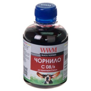 Чернила WWM CANON CLI-8Black (C08/b)