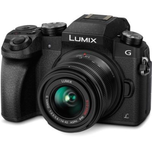 Цифровой фотоаппарат Panasonic DMC-G7 Kit 14-42mm Black (DMC-G7KEE-K)