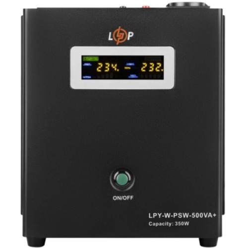 Источник бесперебойного питания LogicPower LPY- W - PSW-500VA+, 5А/10А (4142)