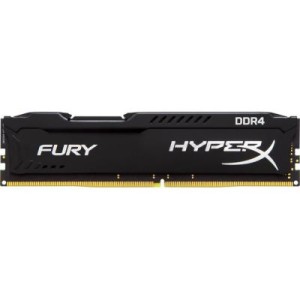 Модуль памяти для компьютера DDR4 4GB 2400 MHz Fury Black Kingston Fury (ex.HyperX) (HX424C15FB/4)