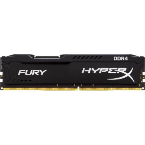 Модуль памяти для компьютера DDR4 4GB 2400 MHz Fury Black Kingston Fury (ex.HyperX) (HX424C15FB/4)