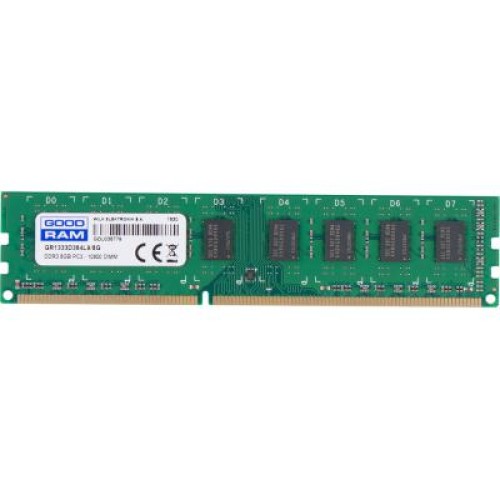 Модуль памяти для компьютера DDR3 8GB 1333 MHz Goodram (GR1333D364L9/8G)