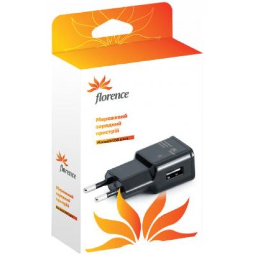 Зарядное устройство Florence USB, 2A (TC20-USB)