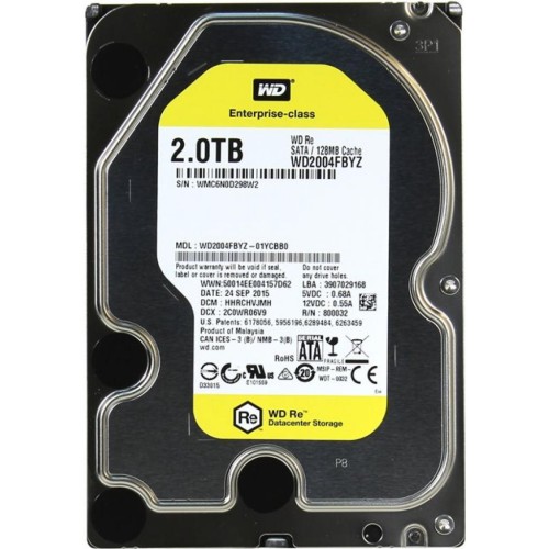 Жесткий диск 3.5" 2TB WD (WD2004FBYZ)