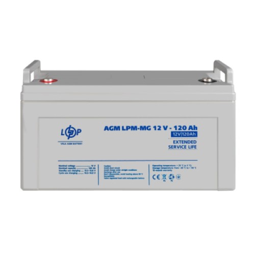Батарея к ИБП LogicPower LPM MG 12В 120 Ач (3876)