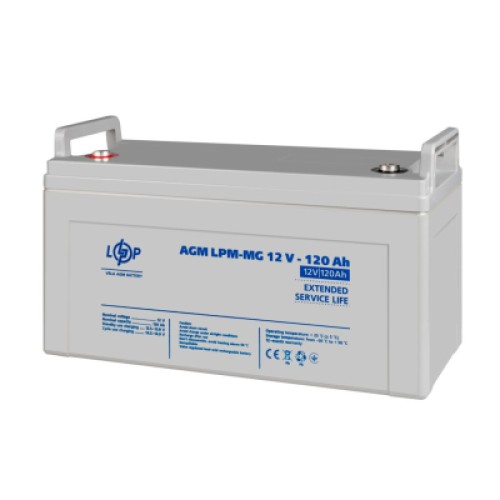 Батарея к ИБП LogicPower LPM MG 12В 120 Ач (3876)
