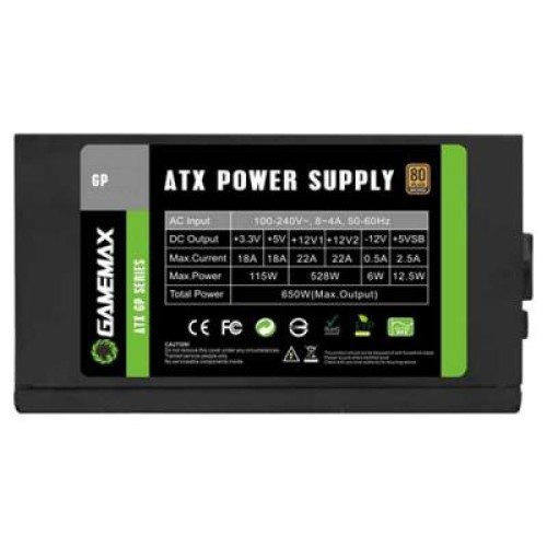 Блок питания Gamemax 400W (GP-400A)