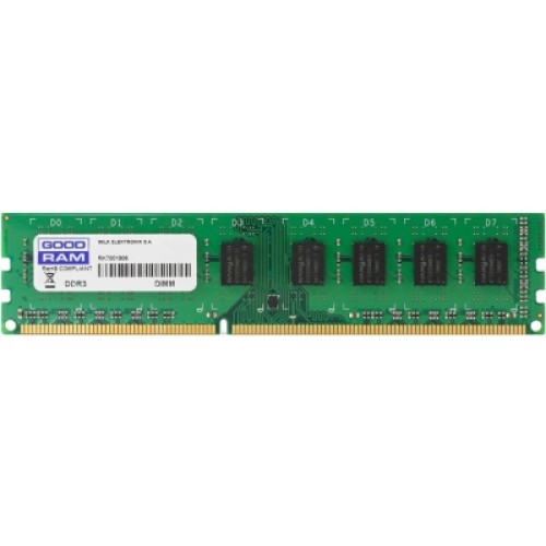 Модуль памяти для компьютера DDR3 4GB 1333 MHz Goodram (GR1333D364L9S/4G)