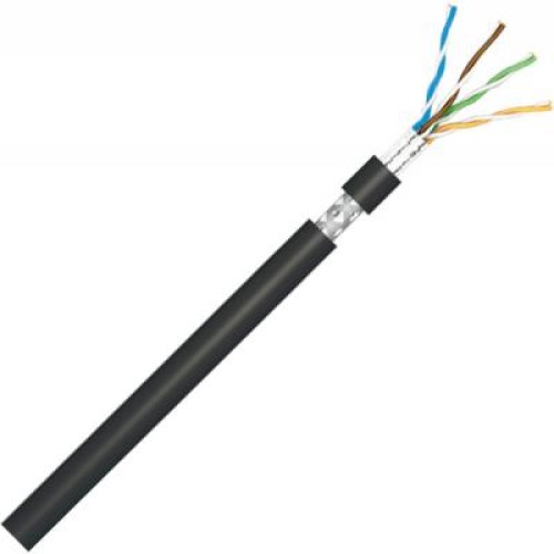 Кабель сетевой OK-Net SFTP cat.5e, 305м внешний (SF/UTP-cat.5E) (КППЭО-ВП (100) 4*2*0,51)