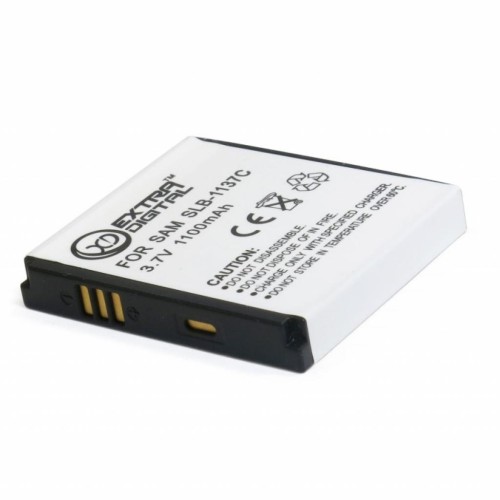 Аккумулятор к фото/видео Extradigital Samsung SLB-1137C, Li-ion, 1100 mAh (DV00DV1326)