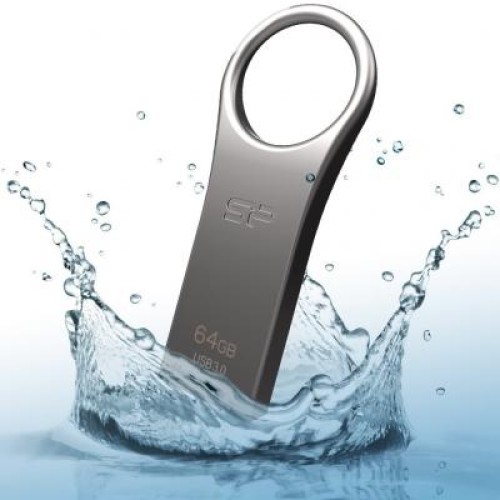USB флеш накопитель Silicon Power 64GB Jewel J80 Titanium USB 3.0 (SP064GBUF3J80V1T)