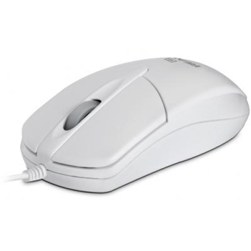 Мышка REAL-EL RM-211, USB, white