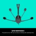 Наушники Logitech H111 Stereo Headset with 1*4pin jack (981-000593)