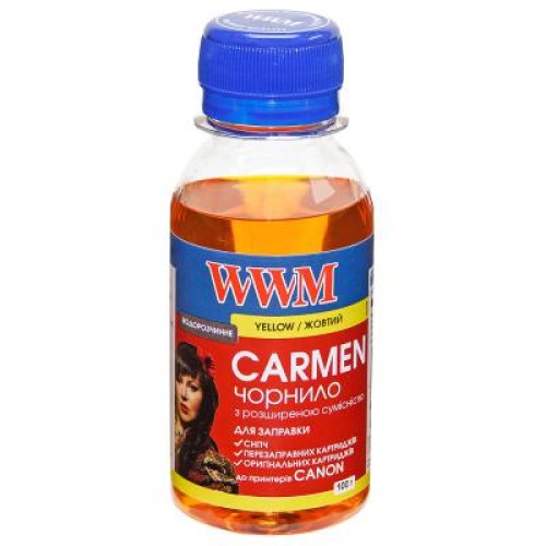 Чернила WWM CANON UNIVERSAL CARMEN 100g Yellow (CU/Y-2)