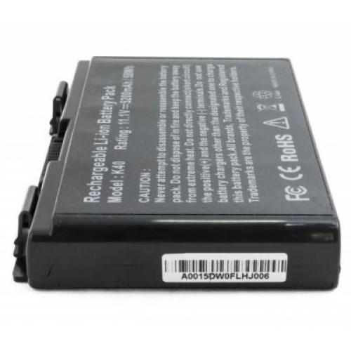 Аккумулятор для ноутбука Asus K40 (A32-F82) 5200 mAh Extradigital (BNA3927)