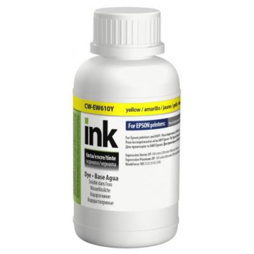 Чернила ColorWay Epson XP103/600 200 ml Yellow (CW-EW610Y02)