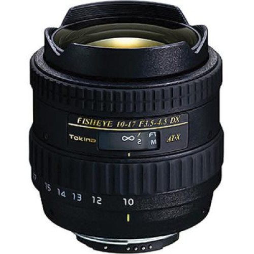 Объектив Tokina AT-X DX 10-17mm f/3.5-4.5 Fisheye (Nikon) (ATXAF107DXN)