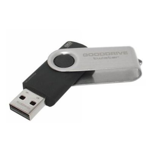 USB флеш накопитель Goodram 8GB Twister Black USB 2.0 (UTS2-0080K0R11)