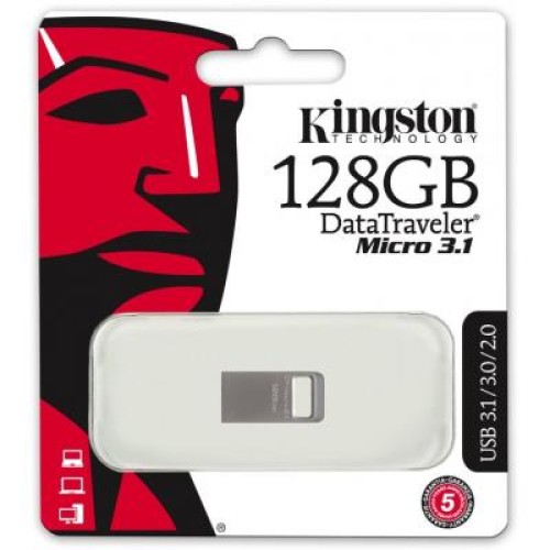 USB флеш накопитель Kingston 128GB DT Micro 3.1 USB 3.1 (DTMC3/128GB) USB флеш накопитель Kingston 128GB DT Micro 3.1 USB 3.1 (DTMC3/128GB)