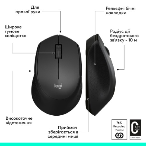 Мышка Logitech M280 Black (910-004287)