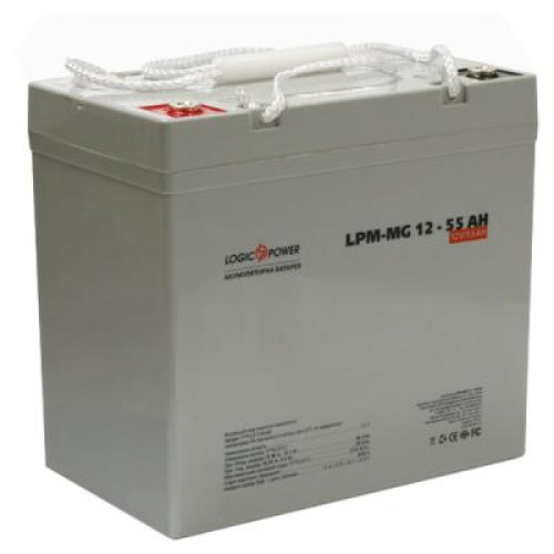Батарея к ИБП LogicPower LPM MG 12В 55Ач (3873)