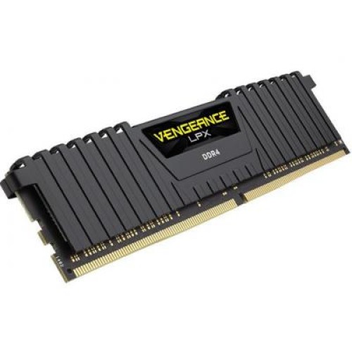 Модуль памяти для компьютера DDR4 8GB 2400 MHz Vengeance LPX Black Corsair (CMK8GX4M1A2400C16)