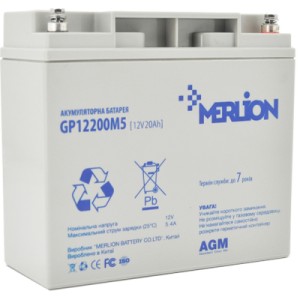 Батарея к ИБП Merlion 12V-20Ah (GP12200M5)