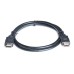 Кабель мультимедийный HDMI to HDMI 1.0m REAL-EL (EL123500011)