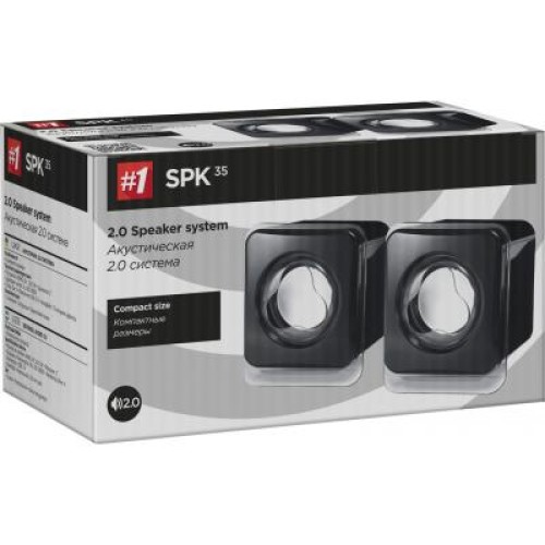 Акустическая система Defender SPK 35 5W USB black (65635)