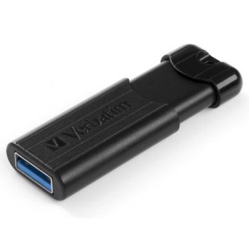 USB флеш накопитель Verbatim 128GB PinStripe Black USB 3.0 (49319)
