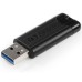 USB флеш накопитель Verbatim 128GB PinStripe Black USB 3.0 (49319)