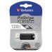 USB флеш накопитель Verbatim 128GB PinStripe Black USB 3.0 (49319)