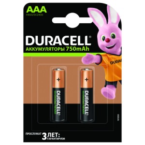 Аккумулятор Duracell AAA HR03 750mAh * 2 (5000394038769 / 81472315)