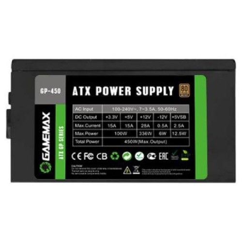 Блок питания Gamemax 450W (GP-450)