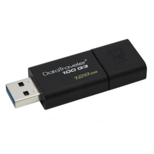 USB флеш накопитель Kingston 128GB DT100 G3 Black USB 3.0 (DT100G3/128GB) USB флеш накопитель Kingston 128GB DT100 G3 Black USB 3.0 (DT100G3/128GB)