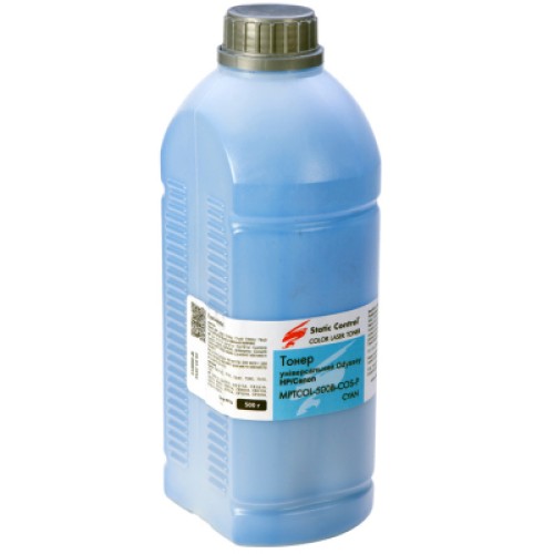 Тонер HP/Canon universal, Cyan Static Control (MPTCOL-500B-COS-P)