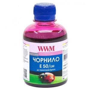 Чернила WWM Epson Stylus Photo R200/R340/RX620 1000г Light Magenta Water (E50/LM-4)