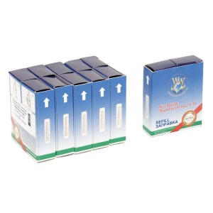 Лента к принтерам 6.35мм х 5.5м STD, ring, Refill Black *5пак WWM (R6.5.5S5)