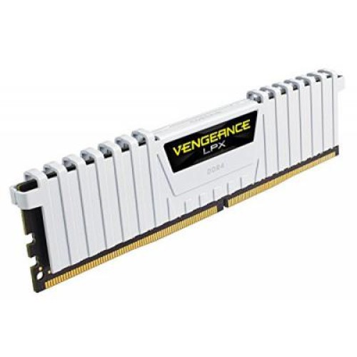 Модуль памяти для компьютера DDR4 16GB (2x8GB) 3200 MHz LPX White Corsair (CMK16GX4M2B3200C16W)