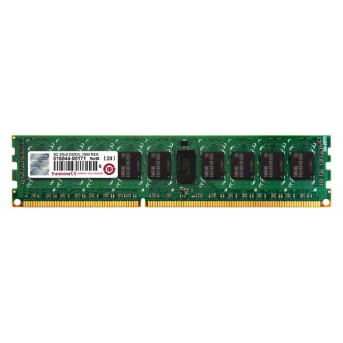 Модуль памяти для сервера DDR3 8GB ECC RDIMM 1600MHz 2Rx8 1.35V CL11 Transcend (TS1GKR72W6H) Модуль памяти для сервера DDR3 8GB ECC RDIMM 1600MHz 2Rx8 1.35V CL11 Transcend (TS1GKR72W6H)