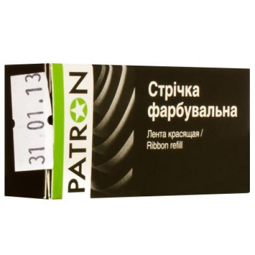 Лента к принтерам 13мм х 7м (Л.М.) Patron (RIB-PN-12.7x7-ЛМ-B)