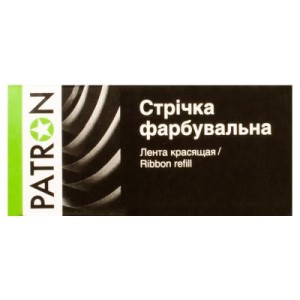 Лента к принтерам Patron 13мм х 7м Black (П.М.) (RIB-PN-12.7x7-ПМ-B)