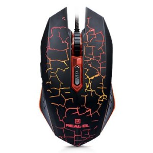 Мышка REAL-EL RM-505 Gaming, black
