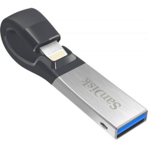 USB флеш накопитель SanDisk 32GB iXpand USB 3.0/Lightning (SDIX30C-032G-GN6NN)