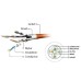 Патч-корд 0.5м S/FTP Cat 6A CU LSZH grey Cablexpert (PP6A-LSZHCU-0.5M)
