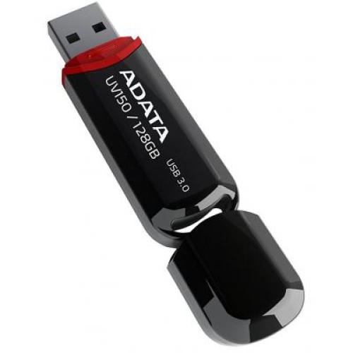 USB флеш накопитель ADATA 128GB UV150 Black USB 3.0 (AUV150-128G-RBK)